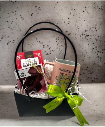 You're Stuck With Me Gift Basket   in Laurel, MD | The Blooming Bohemian
