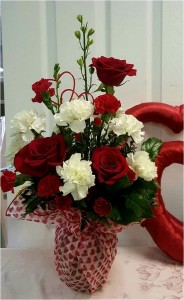You've Got My Heart Vase Arrangement