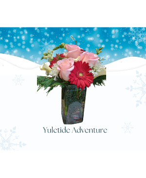 Yuletide Adventures Winter Holiday Flowers