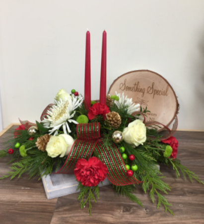 Yuletide candlelight Christmas