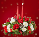 Yuletide Glow Christmas Centerpiece