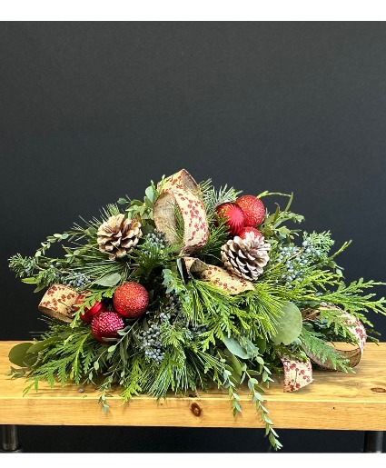 Yuletide Grove Table Centerpiece