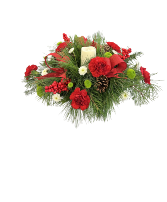 Yuletide Radiance  Christmas Arrangement