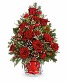 Yuletide Sparkle Tree vase