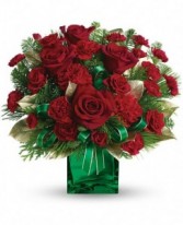 Yuletide Spirit Bouquet Fresh Arrangement