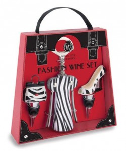 Zebra Set Wine Bottle Stopper and Openers