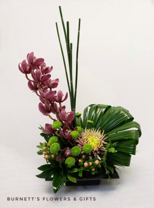Zen Art Arrangement in Kelowna, BC | Burnett's Florist Zen Art Arrangement in Kelowna, BC | Burnett's Florist