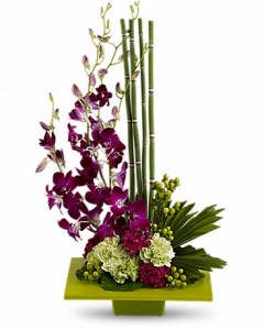 Zen Artistry Flower Arrangement