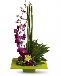 Zen Artistry Fresh Arrangement in Storrs, CT | THE FLOWER POT Zen Artistry Fresh Arrangement in Storrs, CT | THE FLOWER POT