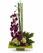 Zen Orchid Bloom Flower Arrangement