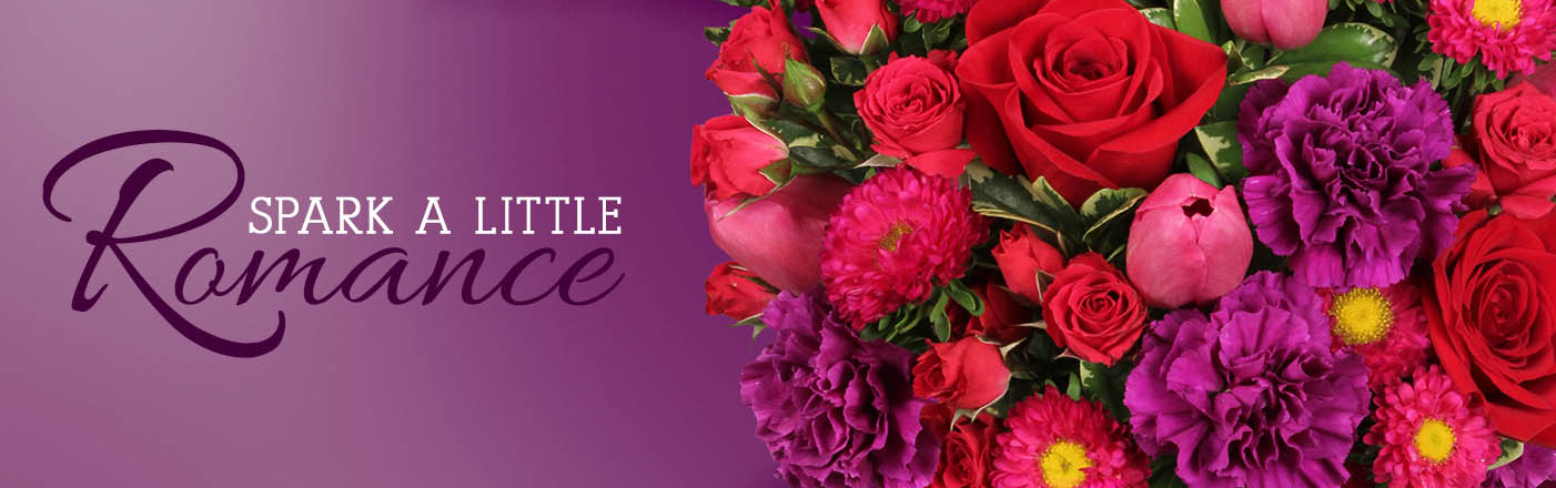 Send Romantic Flowers Today!